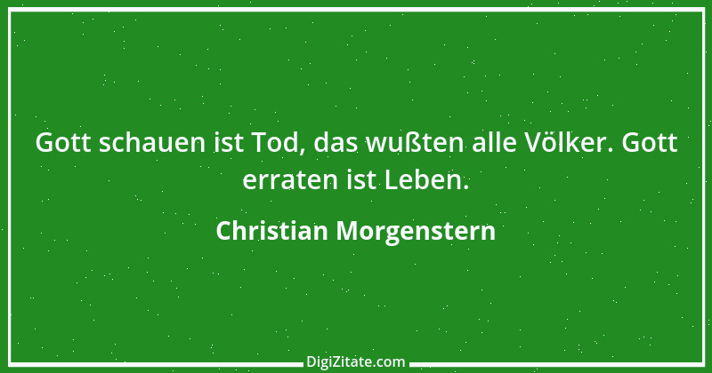 Zitat von Christian Morgenstern 234