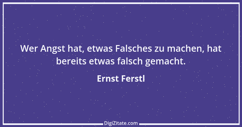 Zitat von Ernst Ferstl 1152