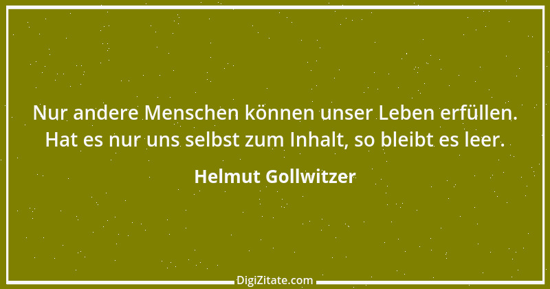 Zitat von Helmut Gollwitzer 2