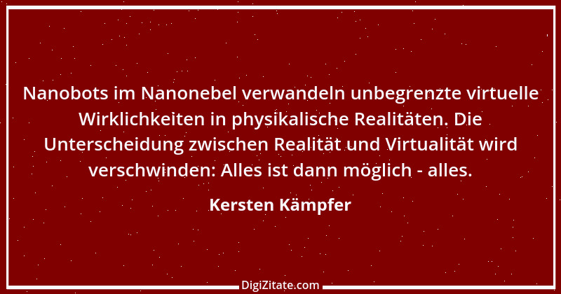 Zitat von Kersten Kämpfer 77