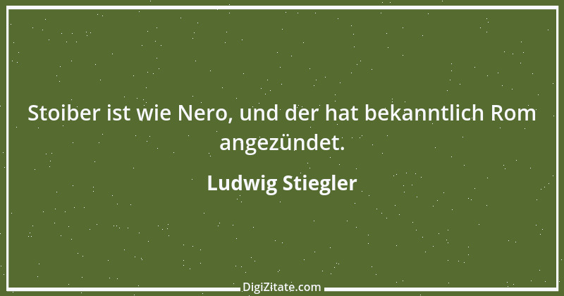 Zitat von Ludwig Stiegler 1