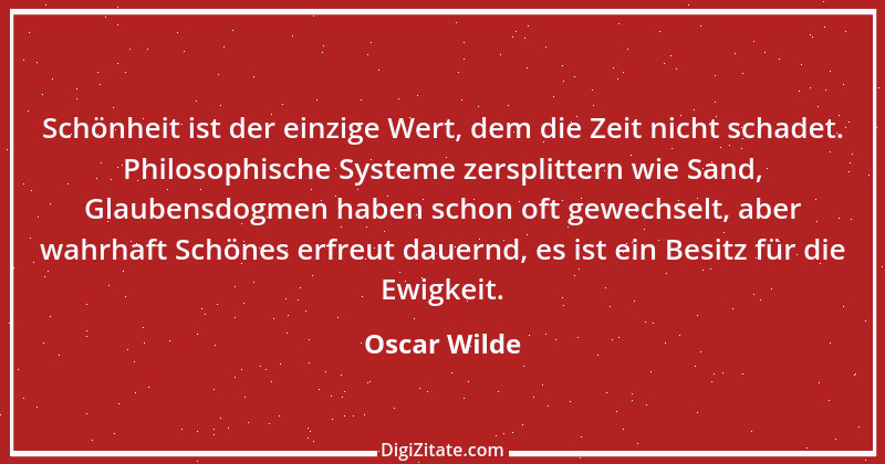 Zitat von Oscar Wilde 617