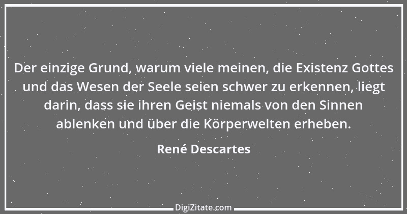 Zitat von René Descartes 5