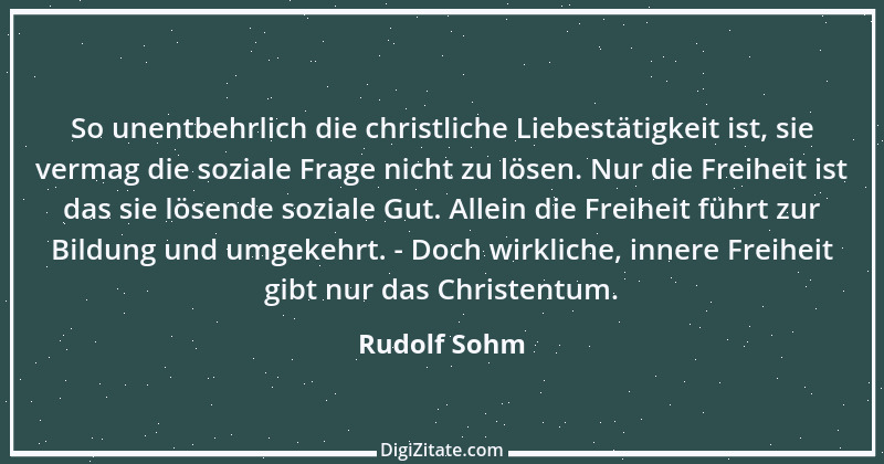 Zitat von Rudolf Sohm 2