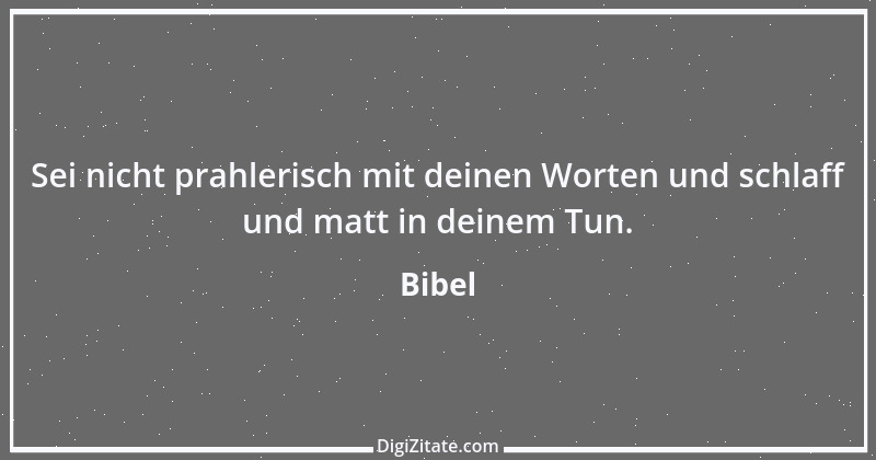 Zitat von Bibel 1747