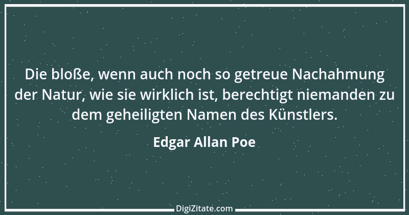 Zitat von Edgar Allan Poe 191