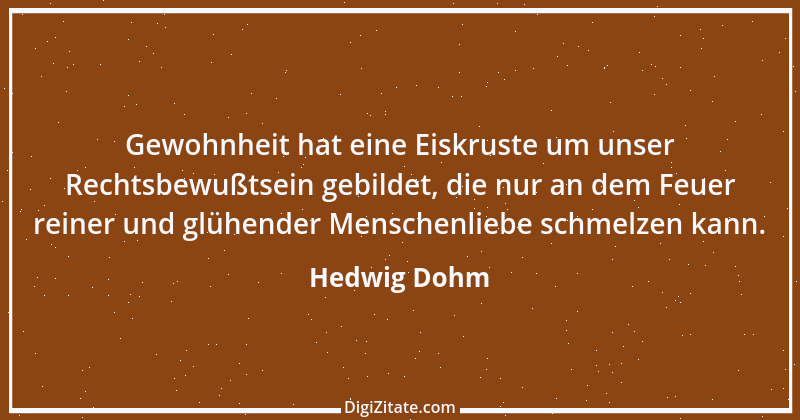 Zitat von Hedwig Dohm 70