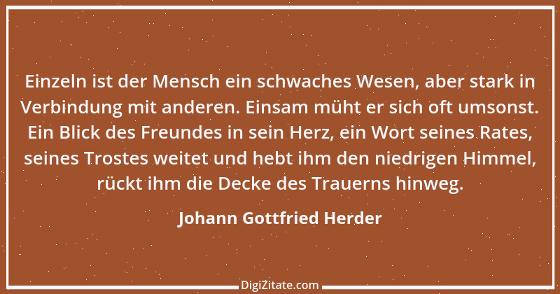 Zitat von Johann Gottfried Herder 26