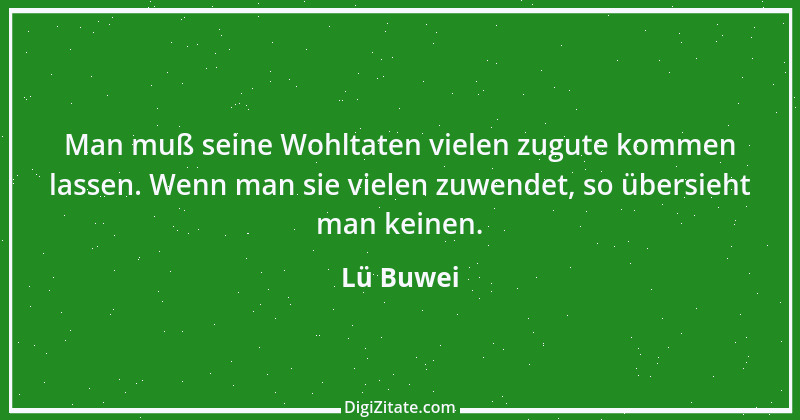 Zitat von Lü Buwei 38