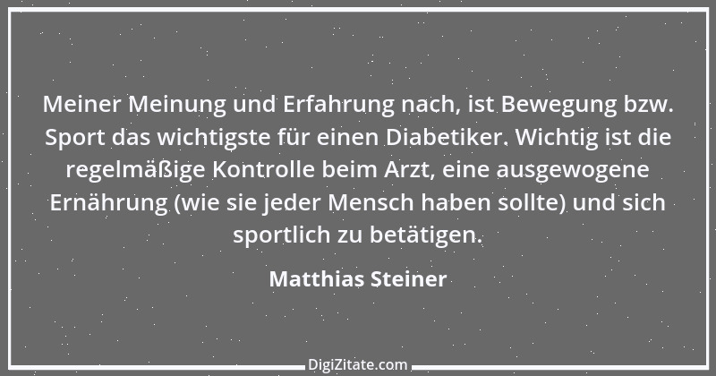 Zitat von Matthias Steiner 1