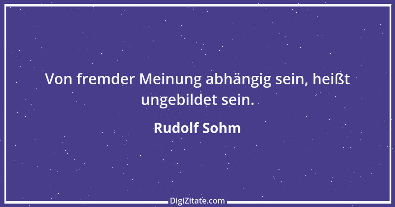 Zitat von Rudolf Sohm 3