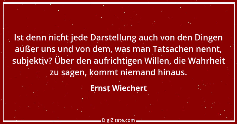 Zitat von Ernst Wiechert 15