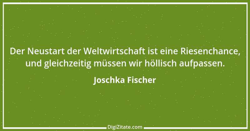 Zitat von Joschka Fischer 4