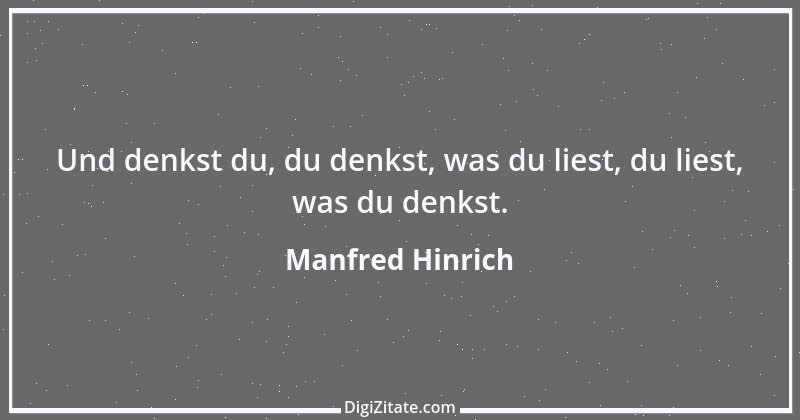 Zitat von Manfred Hinrich 3887