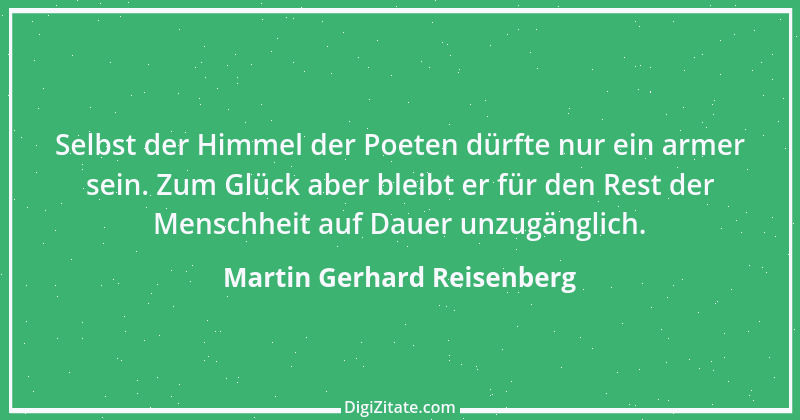 Zitat von Martin Gerhard Reisenberg 1028