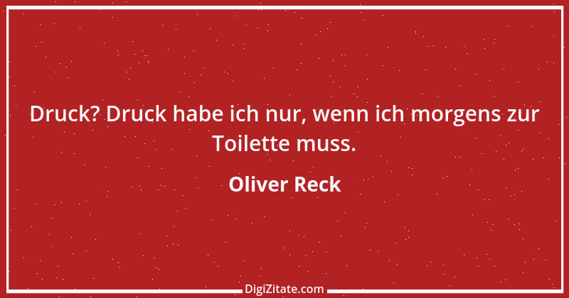 Zitat von Oliver Reck 1