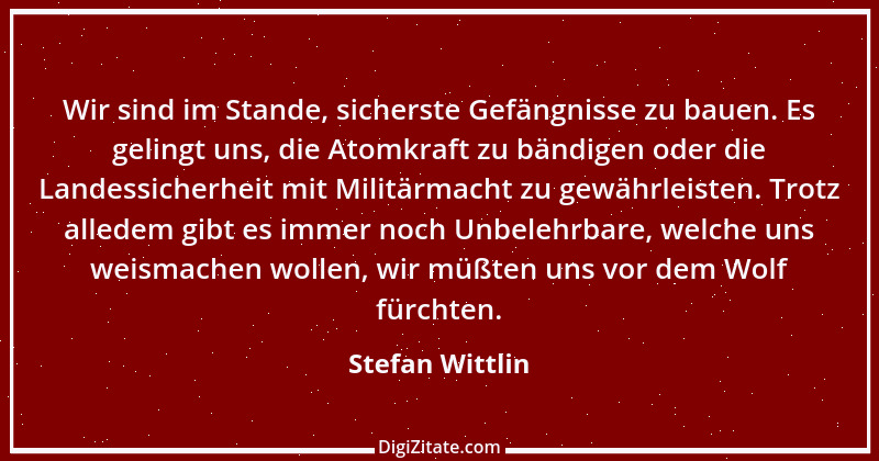 Zitat von Stefan Wittlin 422