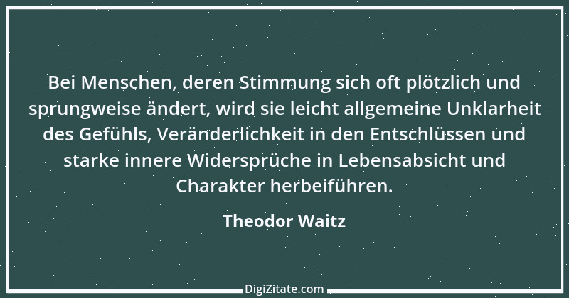 Zitat von Theodor Waitz 4