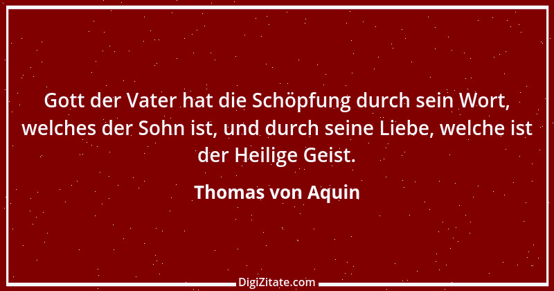 Zitat von Thomas von Aquin 18