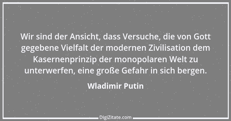 Zitat von Wladimir Putin 8