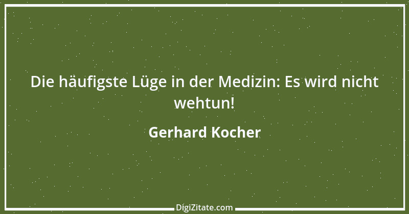 Zitat von Gerhard Kocher 223