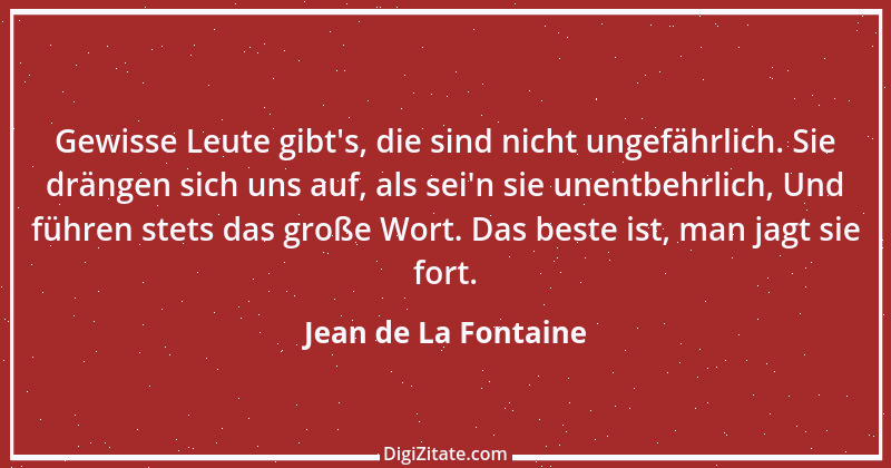 Zitat von Jean de La Fontaine 70