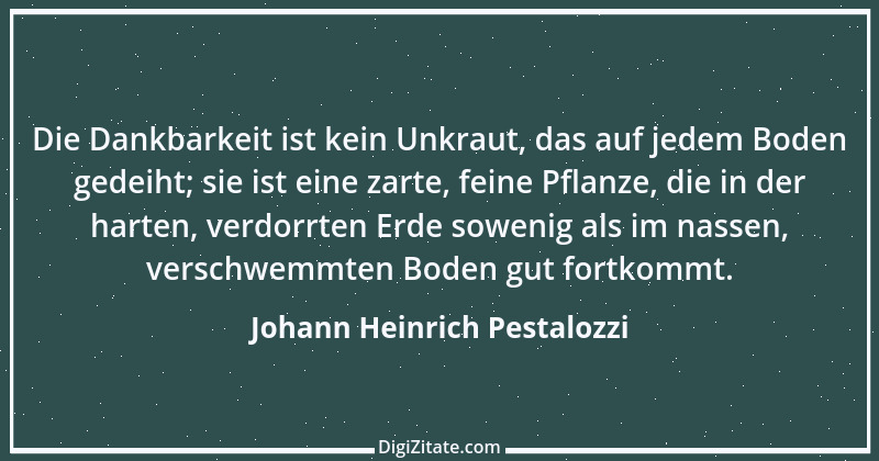 Zitat von Johann Heinrich Pestalozzi 186