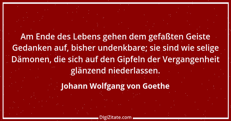 Zitat von Johann Wolfgang von Goethe 1715