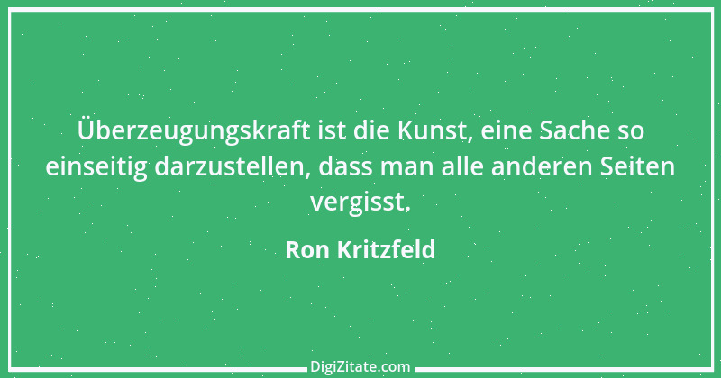 Zitat von Ron Kritzfeld 34