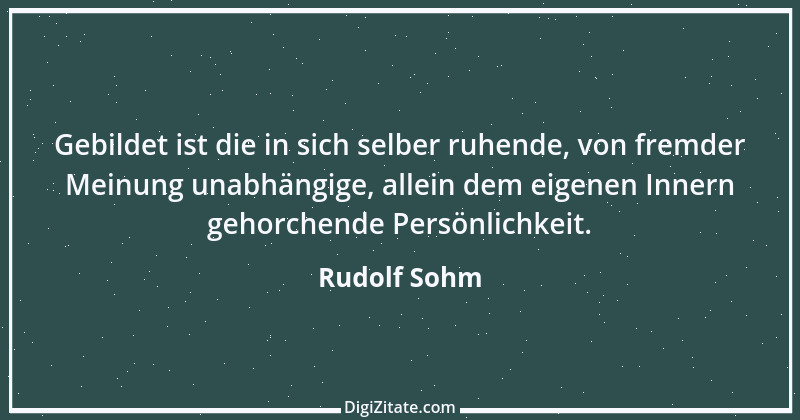 Zitat von Rudolf Sohm 6