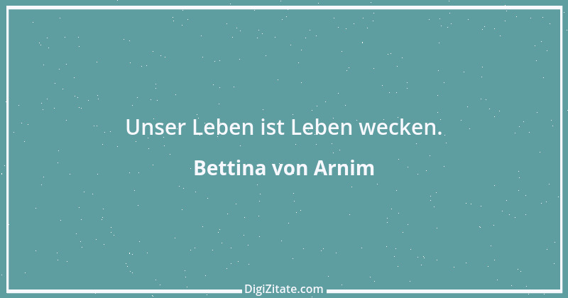 Zitat von Bettina von Arnim 80