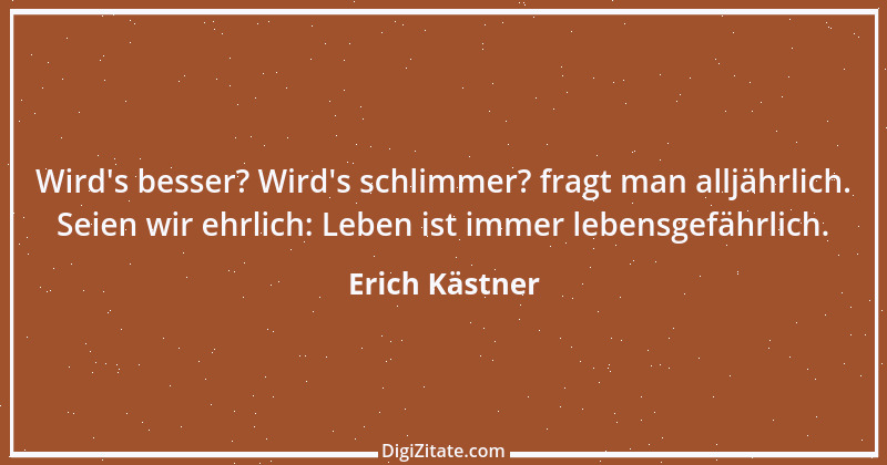 Zitat von Erich Kästner 75