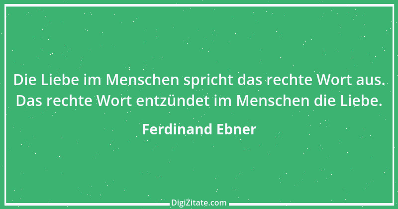 Zitat von Ferdinand Ebner 17