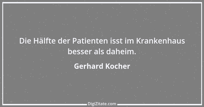 Zitat von Gerhard Kocher 334