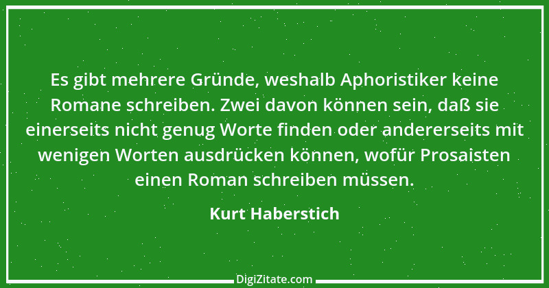 Zitat von Kurt Haberstich 28