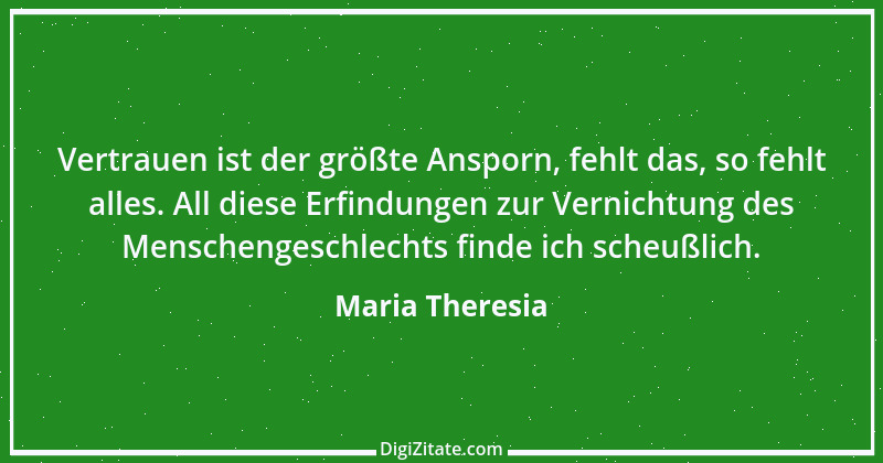 Zitat von Maria Theresia 3