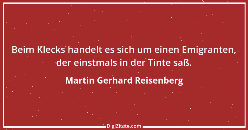 Zitat von Martin Gerhard Reisenberg 2140