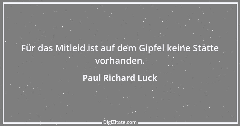 Zitat von Paul Richard Luck 64