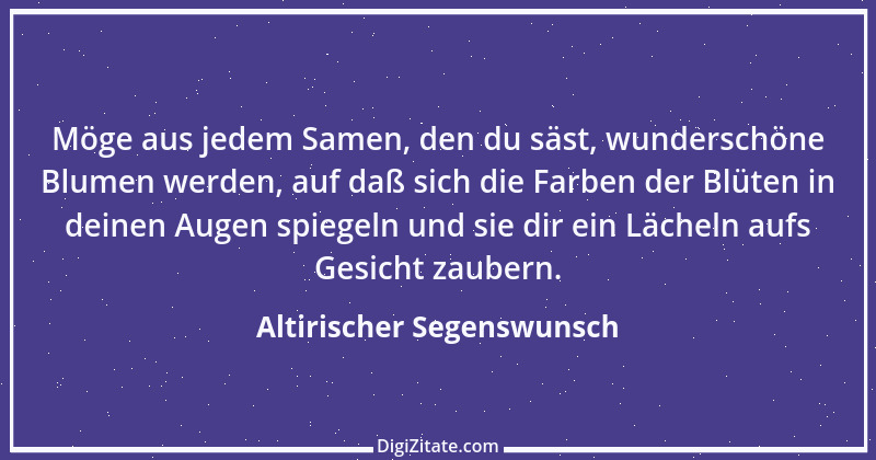 Zitat von Altirischer Segenswunsch 48