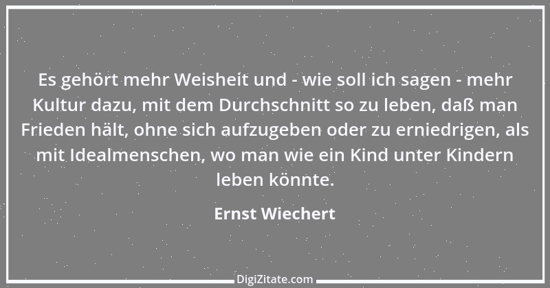 Zitat von Ernst Wiechert 18