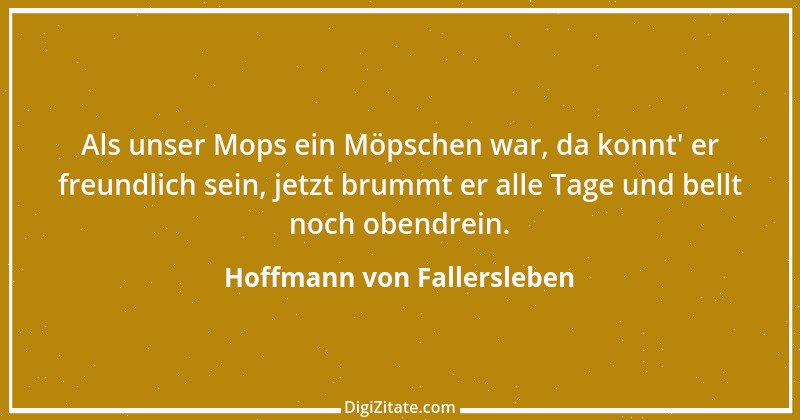 Zitat von Hoffmann von Fallersleben 41