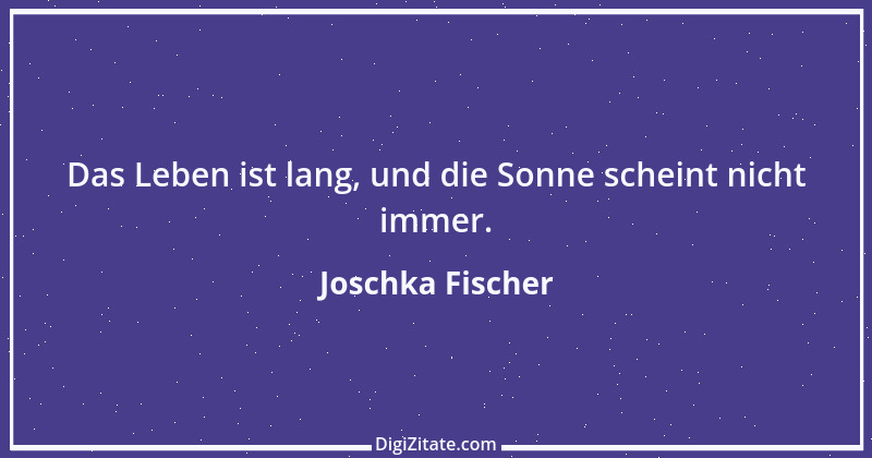 Zitat von Joschka Fischer 7