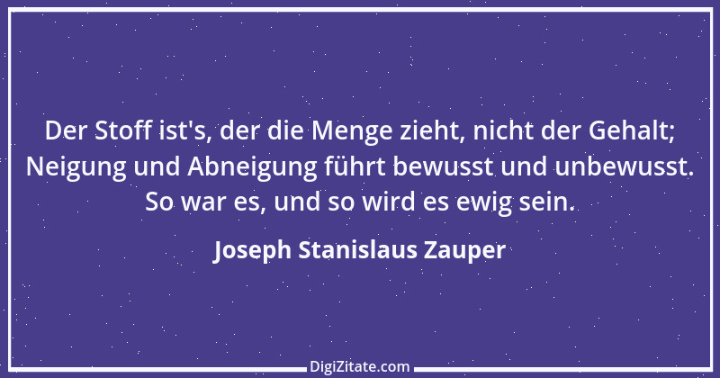 Zitat von Joseph Stanislaus Zauper 39