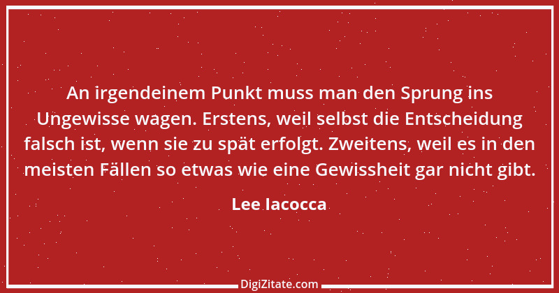 Zitat von Lee Iacocca 11