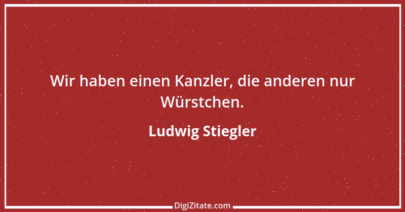 Zitat von Ludwig Stiegler 6