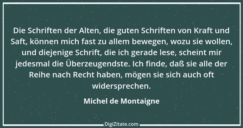 Zitat von Michel de Montaigne 404