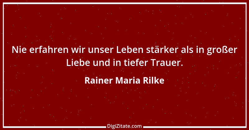 Zitat von Rainer Maria Rilke 261