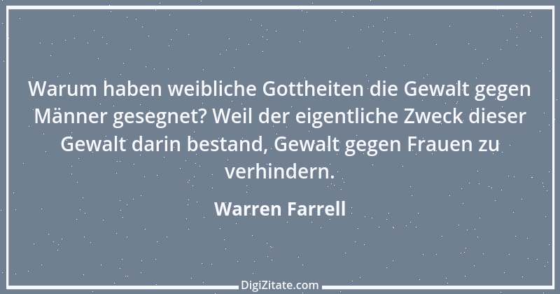 Zitat von Warren Farrell 2