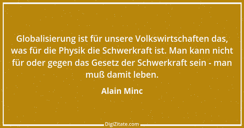 Zitat von Alain Minc 2