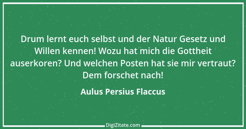 Zitat von Aulus Persius Flaccus 5